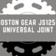 boston gear js125b universal joint